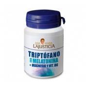 Triptofano con melatonina + magnesio y vit b6 (60 comp)