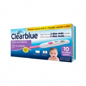 CLEARBLUE PRUEBA DIGITAL - TEST DE OVULACION (10 TIRAS)