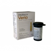 TIRAS REACTIVAS GLUCEMIA - ONETOUCH VERIO (25 U)