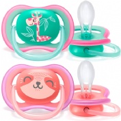 CHUPETE SILICONA PHILIPS AVENT +18 M NIÑO ANIMAL