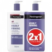 Neutrogena visibly renew locion corporal reafirmante (2 envases 750 ml)
