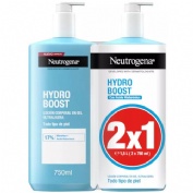 Neutrogena hydro boost - locion corporal hidratante (gel 2 envases 750 ml)