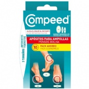 Compeed ampollas  surtido 3 tamaÃ±os 10 unidades pack ahorro