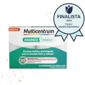Multicentrum energia doble 20 comprimidos