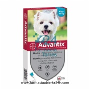 ADVANTIX SOLUCION SPOT-ON PARA PERROS DE MAS DE 4 HASTA 10 kg