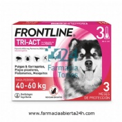 FRONTLINE TRI-ACT 405,6 mg / 3028,8 mg SOLUCION SPOT-ON PARA PERROS 40-60 kg