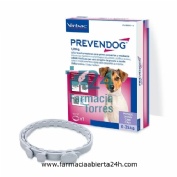 PREVENDOG 1,056 g COLLAR MEDICAMENTOSO PARA PERROS PEQUEÑOS Y MEDIANOS