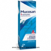 MUCOSAN 6 MG/ML JARABE, 1 frasco de 250 ml