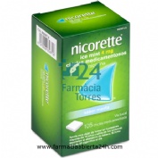 NICORETTE ICE MINT 4 mg CHICLES MEDICAMENTOSOS, 30 chicles