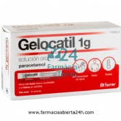 GELOCATIL 1 g SOLUCION ORAL,10 sobres