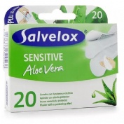 Salvelox sensitive aposito adhesivo aloe vera 20 apositos mix - aposito adhesivo aloe vera