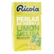 RICOLA PERLAS SIN AZUCAR (LIMON 25 G)