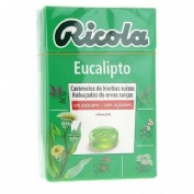 Ricola caramelos sin azucar (1 envase 50 g sabor eucaliptus)
