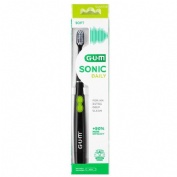 Cepillo dental sonico a pilas gum sonic daily 1 unidad color negro - gum activital sonic