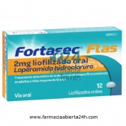 FORTASEC FLAS 2 mg LIOFILIZADO ORAL , 12 liofilizados