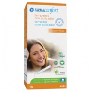 TAMPONES 100%ALGODON - FARMACONFORT (SUPER PLUS 14 U)