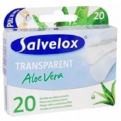 SALVELOX - APOSITO ADHESIVO ALOE VERA (TRANSP 20 APOSITOS)