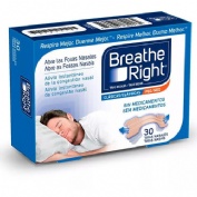 BREATHE RIGHT - TIRA ADH NASAL (COLOR T- PEQ-MED 30 U)