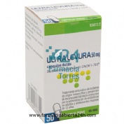 ULTRA-LEVURA 50 mg CAPSULAS DURAS , 50 cápsulas