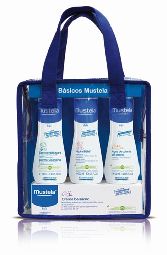 MUSTELA NECESER BASICO (BALSAMO COLONIA CREMA GEL)