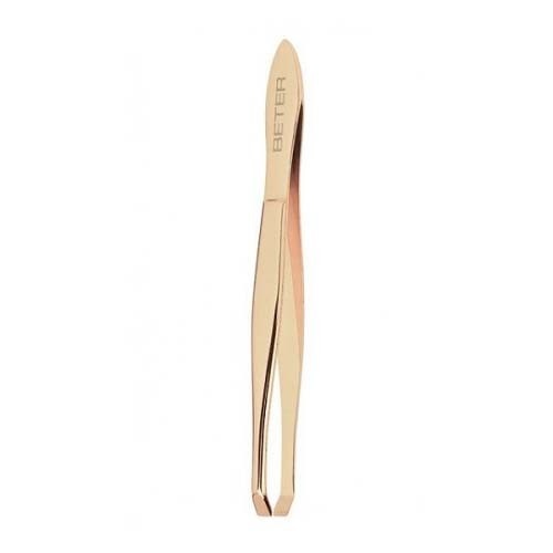 PINZAS DEPILAR - BETER (P CANGREJO DORADA 9,3 CM)