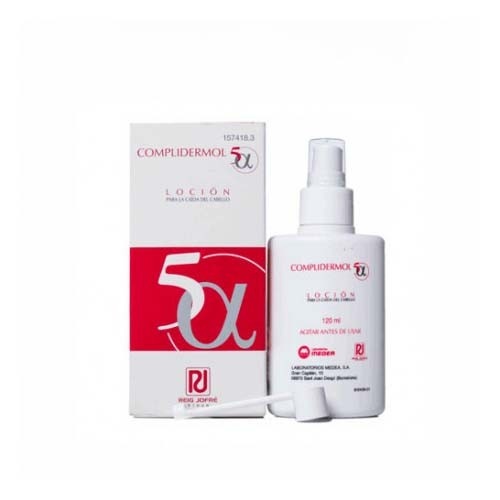 COMPLIDERMOL 5ALFA LOCION ANTICAIDA (120 ML)