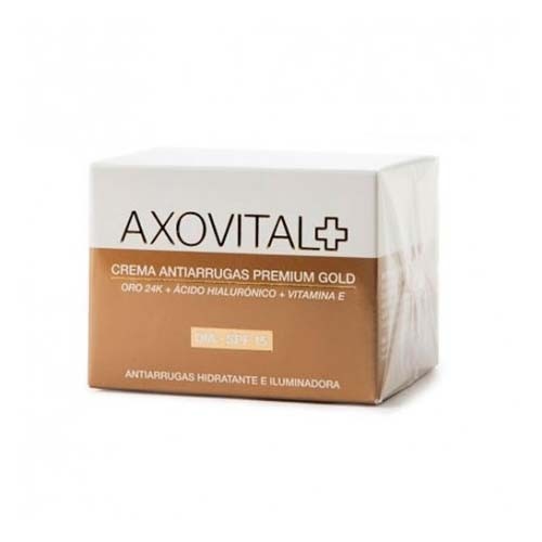 PACK AXOVITAL CREMA ANTIARRUGAS PREMIUM GOLD SPF15 (50 ML)