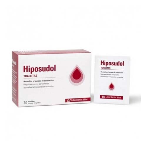 HIPOSUDOL TOALLITAS (3 ML 20 TOALLITAS)