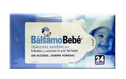 BALSAMO BEBE TOALLITAS HIDRATANTES (24 TOALLITAS)