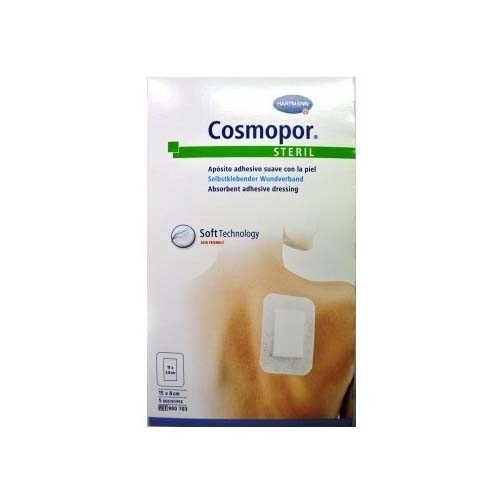 COSMOPOR STERIL - APOSITO ESTERIL (10 CM X  6 CM  5 APOSITOS)