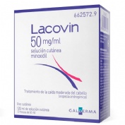 LACOVIN 50 mg/ml SOLUCIÓN CUTÁNEA , 2 frascos de 60 ml